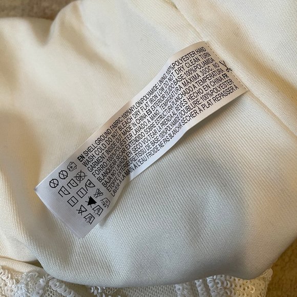 Forever21 White Embellish Shorts special occasion - Picture 8 of 11